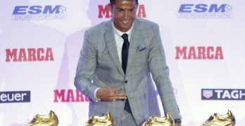 CALCIO: Quarta “SCARPA D’ORO” per Cristiano Ronaldo