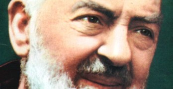 A Febbraio 2016, le spoglie di Padre Pio a Pietrelcina.