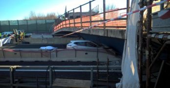 Crolla un ponte sull’autostrada A14, morta una coppia di Ascoli Piceno
