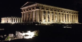 “Paestum By Night” dal 6 luglio al 27 agosto, la possibilità di passeggiare tra i templi di notte