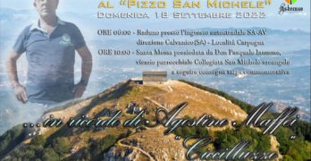 Solofra (Av), 18.09.2022 escursione Pizzo San Michele in memoria di Agostino Maffei 