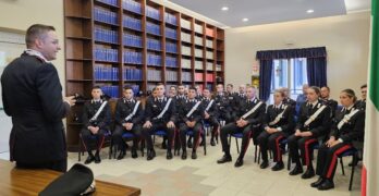 Nuovi rinforzi per la sicurezza dell’Irpinia: 13 Carabinieri assegnati al Comando Provinciale di Avellino﻿